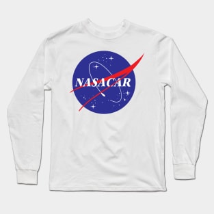 Nasa Nascar Logo Long Sleeve T-Shirt